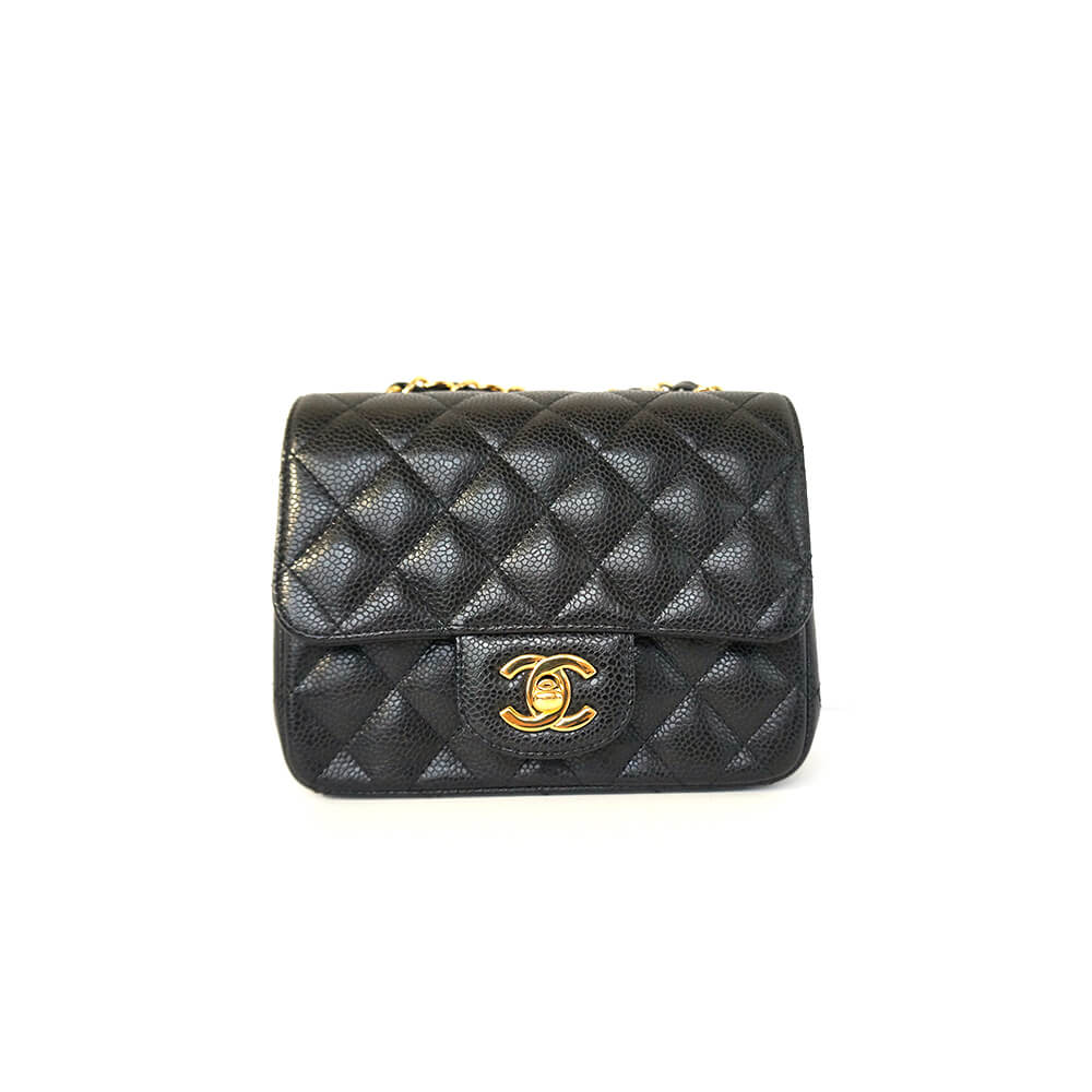 Ch*el mini flap bag