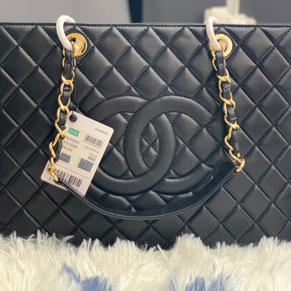 Ch*el grand shopping tote