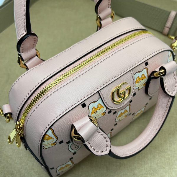 OPHIDIA GG ANIMAL PRINT MINI BAG